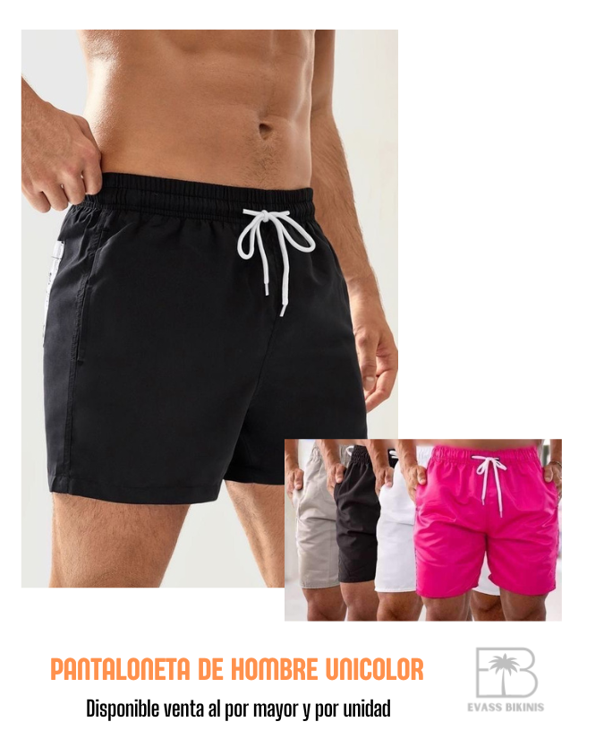 Hombre pant. unicolor